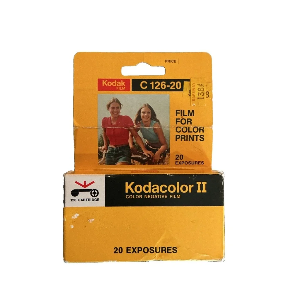 Vintage Kodacolor 2 C 126-20 Color Film - Sealed (Circa. 1979)